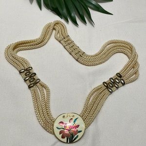 🎉HP🎉VTG Macramé Belt